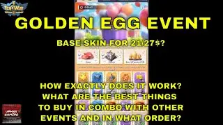 Top War - Golden Egg Event + How to best combine it with other event purchases