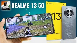 Realme 13 5G Bgmi Pubg Test | realme 13 Bgmi gaming battery test | realme 13 Bgmi with FPS Meter