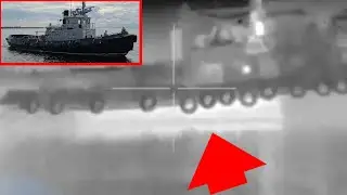 Project 498 Saturn Tug Boat Destroyed In Crimea By Naval Drones