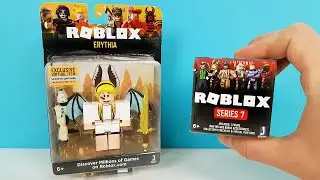 ROBLOX GAMES! Обзор фигурка ERYTHIA и сюрприз + КОДЫ НА ВЕЩИ для ИГРЫ 2020! TOYS codes unboxing