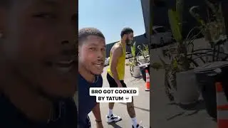 Throwback to Tatum challenging Kevin Hart's trainer to a race 😅🤣 (via justtrain/IG) 
