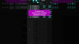 How to Clone Channnel And Delete Channel / FL Studio Tips 
