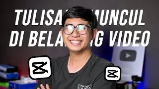 Cuman Pakai HP! Cara Edit Text Muncul di Belakang Objek Video