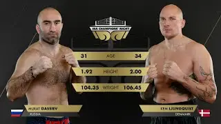 90,7+kg Murat GASSIEV (RUS) vs Kem LJUNGQUIST (DEN) | IBA Champions’ Night | October 26, 2024