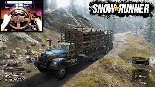 SnowRunner Gameplay Live! | Aid at the Island Part 3 | Thrustmaster