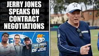 LaVar Arrington & Brady Quinn Debate Jerry Jones' Handling of Contract Negotiations for the Cowboys