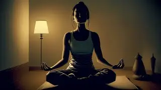 Woman Deep Breathing And Slow Heartbeat Sound | 8 Hours Black Screen