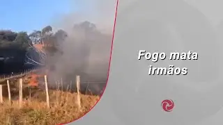 Irmãos morrem ao tentar combater incêndio