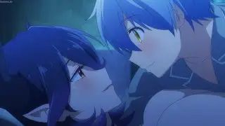 Vermeil and Alto cute and wholesome love confession in bed while kissing ~ Vermeil in Gold ep12
