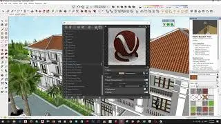 V-Ray Next for SketchUp Rendering,  How to light an exterior day scene, Realistic rendering #10