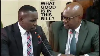 FINALLY! LoP Joel Ssenyonyi faces off with Committee on LUMU'S Bill asking for its good to Democracy