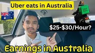 UBER EATS IN AUSTRALIA🇦🇺DELIVERY JOBS IN AUSTRALIA🇦🇺HOW MUCH DOLLAR YOU CAN EARN PER HOUR?