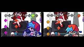 FNF: Omori BSBR Guilty Hard and Hikki Comparison