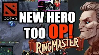 DOTA 2 RINGMASTER, NEW DOTA 2 HERO 2024 IS TOO OP AS SUPPORT! Gameplay Highlights (No Commentary)