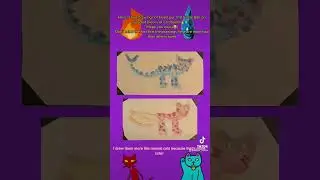 The Water and fire spirit drawings on recycled cardboard💧🔥🐾￼