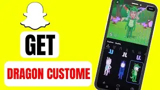 How to get dragon Costume on Snapchat