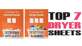 Top 7 Best Dryer Sheets in 2023! [Best 7 Selling Sheets List]