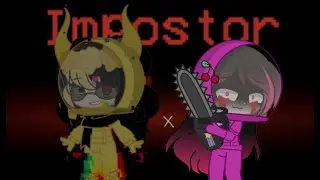 The whole Among Us Argument in an outfit battle // Gacha Club // Fake collab with 