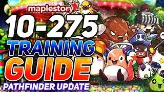 MapleStory: Pathfinder Update COMPLETE Training Guide Level 10-275 (2019)