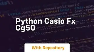 python casio fx cg50