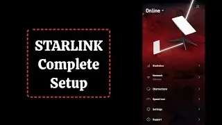 Starlink Complete Installation Steps | step by step