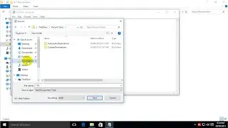 How to enable Recent Items in Windows 10 Save As & Open dialog boxes