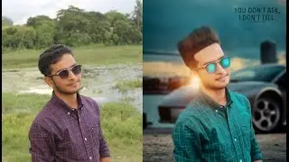Photoshop Manipulation Tutorial For beginner |   make your first manipulation Photo