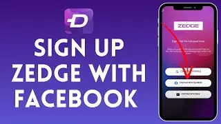 How to Sign up to Zedge With Facebook 2024 (EASY!!)