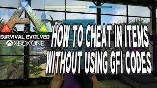 Ark Xbox One - How to Cheat in Items Without Using The GFI Codes