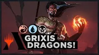 Grixis Dragons | Ravnica Allegiance Standard Deck (MTG Arena)