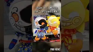 FNAF NEWS - Sun and Moon 16" PLUSHIES, Tiger Rock Delayed! #fnaf #shorts #fivenightsatfreddys