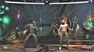 Batman vs Aquaman (Hardest AI) - Injustice 2