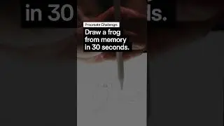 We challenged artists in Eindhoven to draw a frog from memory in 30 secs and, they delivered 🐸