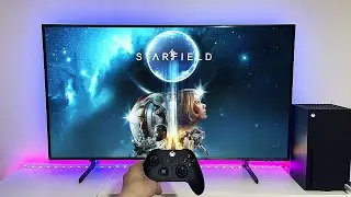 STARFIELD on Xbox Series X (30FPS locked 😭)  - POV Gameplay - 4K TV