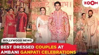 Kareena-Saif to Kiara-Sidharth Malhotra: Here's at all BEST dressed couple at Ambani's Ganpati Puja