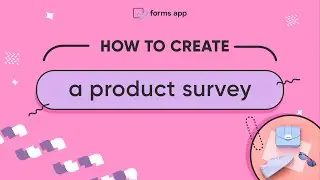 How to create a product survey