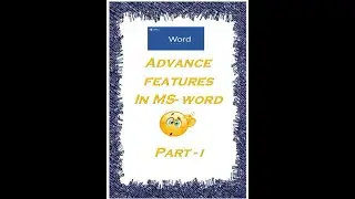 A Day in the Life of advance feature of word processor || Code Mania