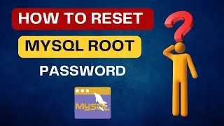 How to reset root user passowrd in Mysql Workbench