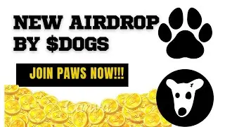 Paws Airdrop New Airdrop By $Dogs - Join Now | Paws Wallet Connect and Game Explained✅