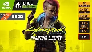 CYBERPUNK 2077 - GTX 1660 SUPER - R5 5600