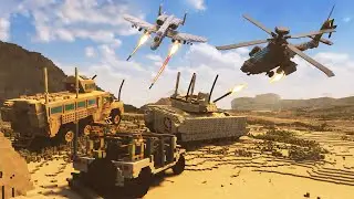 Realistic Air vs Ground Combat 😱 Teardown