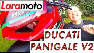 Ducati Panigale V2 - a punchy trackday twin VS the Ducati Supersport! @Ducatistore