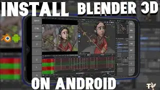 How To Install And Use Blender 3D On Android Devices | Exagear