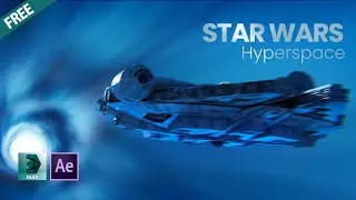 [FREE] STAR WARS Hyperspace scene for 3ds Max and After Effects