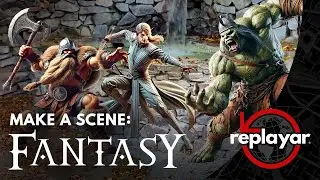 🎬 Make a #FANTASY Scene with Replayar!