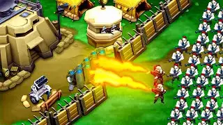 Defending Our Epic Military Fortress From Endless Waves of Enemies in Guns Up!