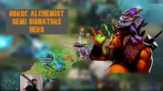 Gorgc semi signature hero, If he says no fight, no fight! | dota2 |