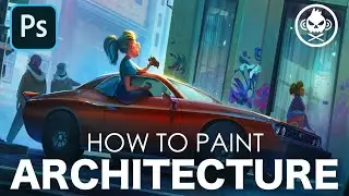 How To Paint Architecture + My Setup