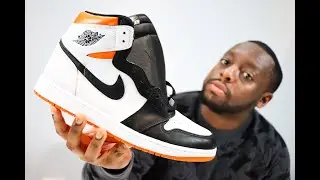 Nike Air Jordan 1 Retro High Electro Orange Sneaker Review QuickSchopes 204 Schopes 555088 180