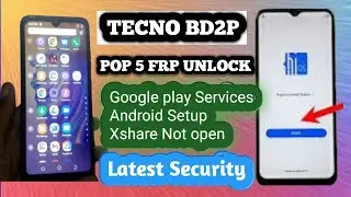 Tecno BD2P Android 11 frp bypass | Tecno POP 5  google play Services , app Not working email Forgot